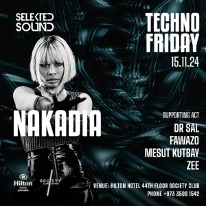 Selekted Sound | Techno Friday Presents: Nakadia Concerts